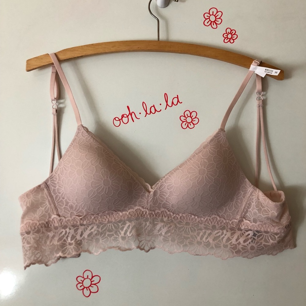 Aerie Starts With You Wireless Lightly Lined Bra